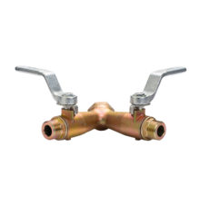 Double ball valve