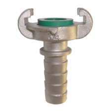 Hose coupling made of stainless steel