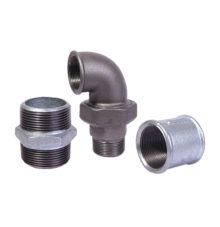 Malleable cast iron fittings