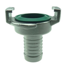 Hose coupling made of stainless steel for water
