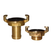 Brass claw couplings for water