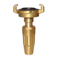 Spray nozzle for water made of brass