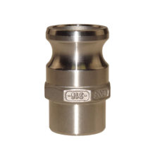 Camlock male adapter with welding end type AW