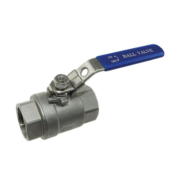 Stainless steel valve 2-piece with female thread
