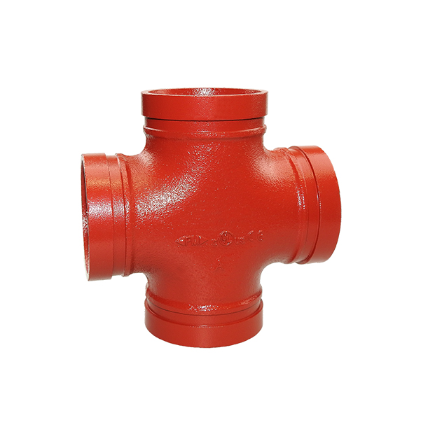 Grooved cross No. 180 red
