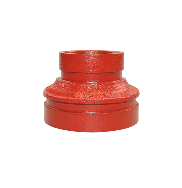 Grooved concentric reducer No. 240 red