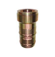 Threaded stem for mortar coupling, normal clamping